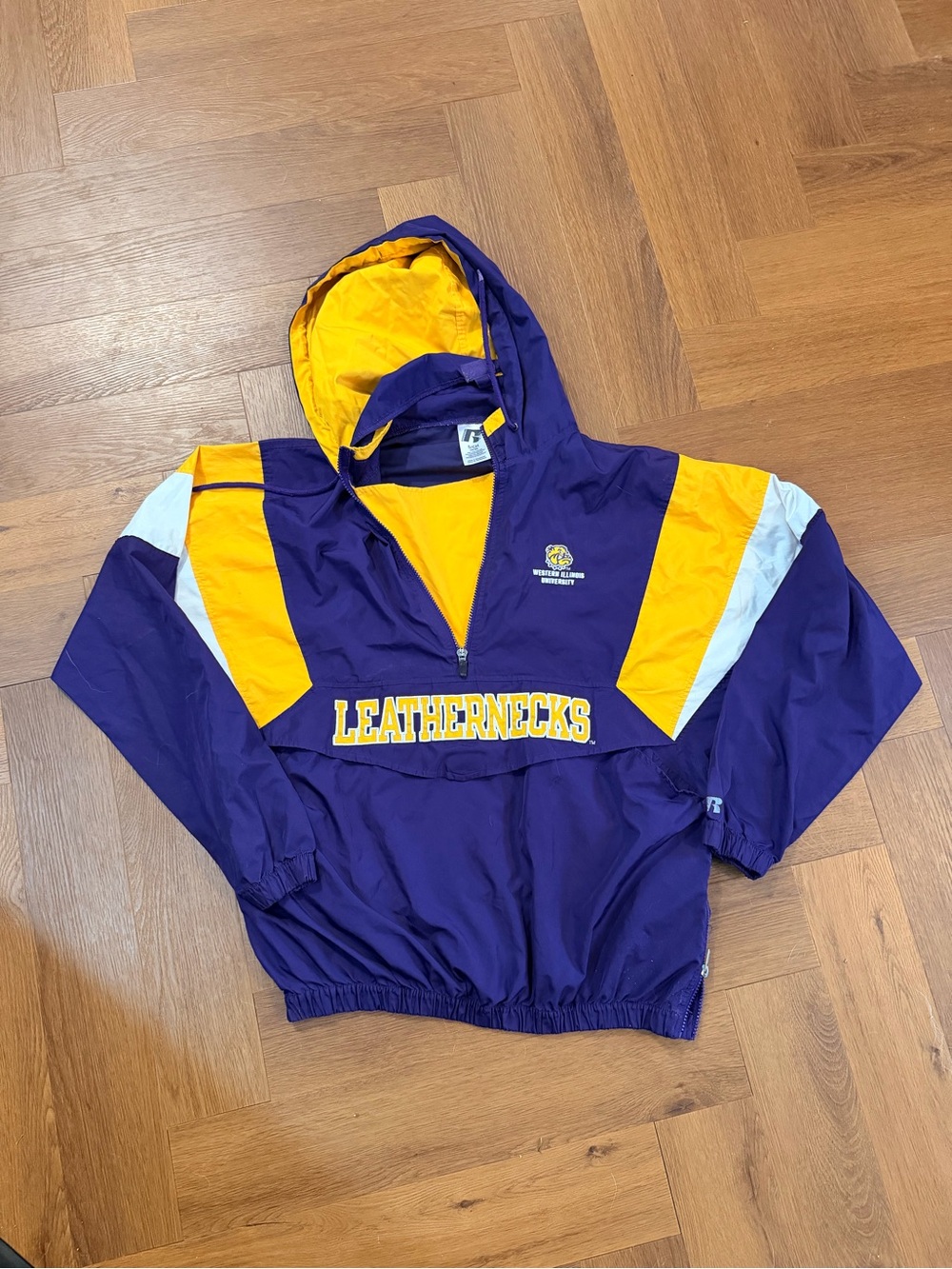 Western Illinois University Leathernecks Russell Athletic Windbreaker